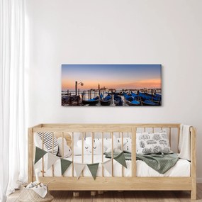 Obraz - talianska gondola (120x50 cm)