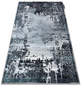 Koberec DE LUXE 2078 Ornament vintage - sivý