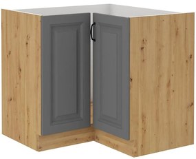 Skrinka Do Kuchyne Stilo Dustgrey/Artisan 90x90 Nd 2f Bb