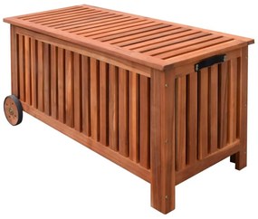 Záhradný úložný box 118x52x58 cm, drevo 41772