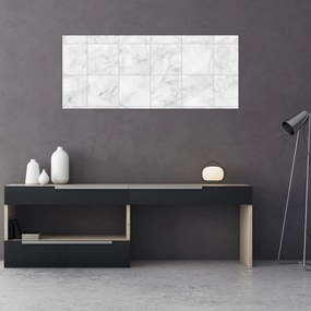 Obraz - Mramorové dlaždice (120x50 cm)