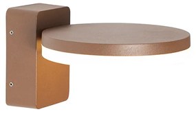 Moderná vonkajšia nástenná lampa hrdzavohnedá vrátane LED IP54 - Esmee