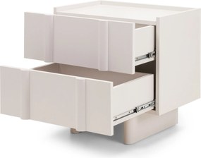 Noční stolek Moss 60 cm kašmírový