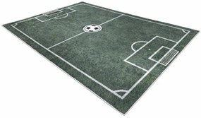Detský koberec protišmykový BAMBINO 2138 Futbalové ihrisko,  zelený