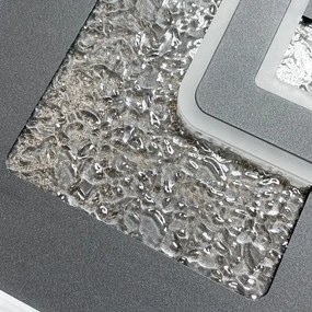 LED Stmievateľné stropné svietidlo LED/110W/230V čierna + diaľkové ovládanie