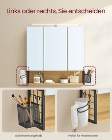 Zrkadlová skrinka BBK124Y01