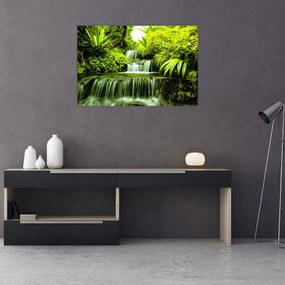 Obraz - Indonézske vodopády (90x60 cm)