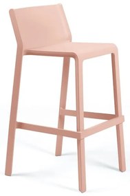 Stima Plastová barová stolička TRILL Vyberte odtieň ->: Ottanio - modrá/zelená