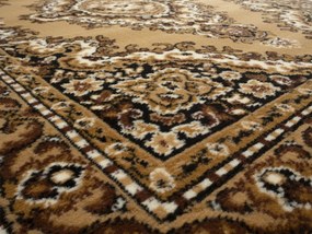 Alfa Carpets Behúň na mieru TEHERAN T-102 beige - šíre 120 cm