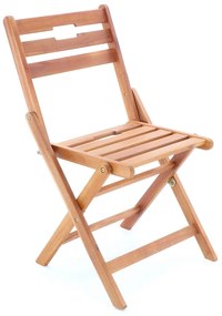 Záhradná stolová zostava Kled - 2 miesta, hnedá
