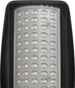 LED stmievateľná solárna pouličná lampa so senzorom VENICE 50W/4000 mAh IP65 čierna + diaľkové ovládanie