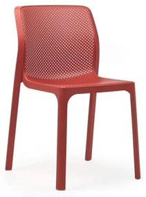BIT záhradná stolička bez podrúčok corallo