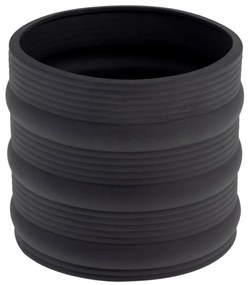 Storefactory Keramický obal na kvetináč Arby Dark Grey