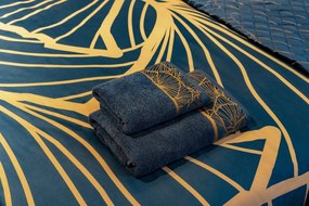 BAVLNENÝ UTERÁK LIMITED COLLECTION MUSA3 50X90 CM MODRÁ