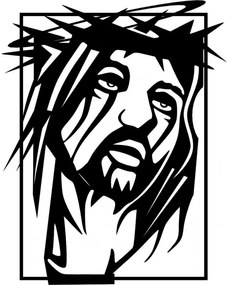 Vyrezávaný obraz s náboženským motívom - JEŽIŠ KRISTUS | SENTOP