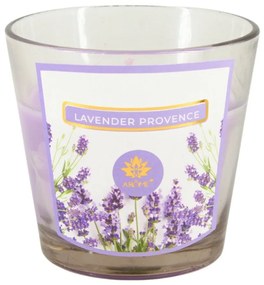 Arome Vonná sviečka v skle Lavender Provence, 120 g