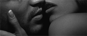 Obraz - Bozk, čiernobiela fotografia (120x50 cm)