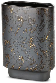 KERAMICKÁ VÁZA ARIELA 20X10X28 CM GRAFITOVÁ