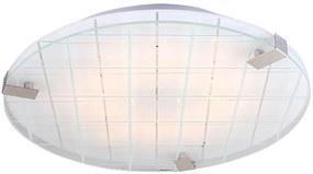 CLX Moderné stropné osvetlenie COMISO, 2xE27, 60W, 31cm, okrúhle