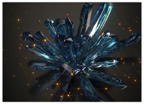 Obraz kryštálu (70x50 cm)