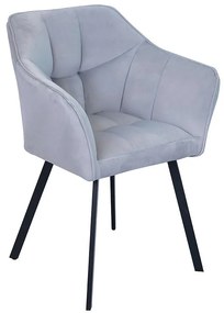 Stolička Nevada svetlosivá