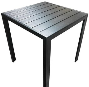 Stôl Douglas čierny 70x70 cm