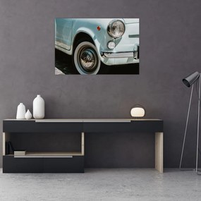 Obraz - Retro auto Fiat (90x60 cm)