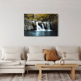 Obraz - Vodopády, Lushan, Čína (90x60 cm)