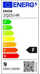 Inteligentná žiarovka GoSmart LED E27 9W 230V ZigBee RGB stmievateľná