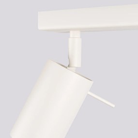 Bodové svietidlo Ring, 3x béžové kovové tienidlo, (možnosť polohovania)