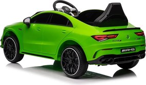 LEAN CARS Elektrické autíčko Mercedes CLA 45s AMG 4x4 zelené