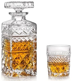 Crystal Bohemia MADISON whisky set (1 + 6)