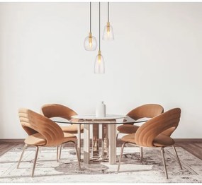 Globo 15789-3HM - Luster na lanku GARRI 3xE14/40W/230V pr. 43 cm mosadz