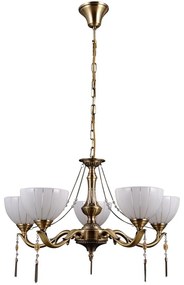 ITALUX MD38445-5 - Luster na reťazi BAXIO 5xE27/60W/230V