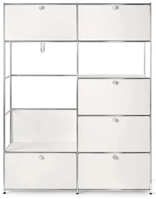 Kovový skriňový systém »CN3«, biely