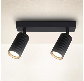 Brilagi - Bodové svietidlo SELE MODERN 2xGU10/30W/230V čierna