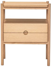 Nočný stolík v dekore duba v prírodnej farbe Appeal – Hübsch