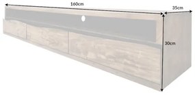 TV-skrinka 43709 Mammut 160cm Drevo Acacia Honey  - Komfort-nábytok