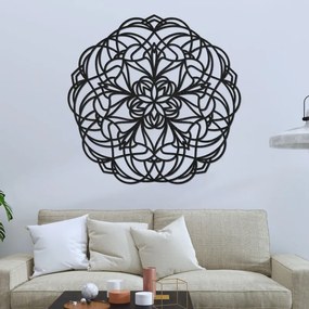 Elegantná drevená dekorácia na stenu mandala Mollis | SENTOP HDF0250