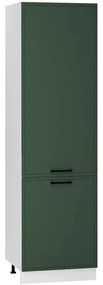 Kuchynská skrinka Emily D60LO 2133 PL 2FR zelená mat