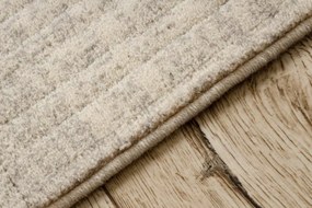 Koberec TEXTURA 488.23.LA101 Osta sivý / krémový