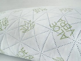 Anatomický vankúš VISCO LUXURY ALOE VERA 45x75 cm - ZIP taška