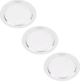 Philips - SADA 3x LED Podhľadové svietidlo DIAMOND LED/3,5W/230V 3000K