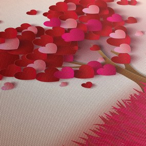 Obraz srdcového stromu (90x60 cm)