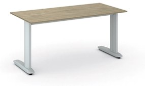 Kancelársky písací stôl PRIMO FLEXIBLE 1600 x 800 mm, dub prírodný