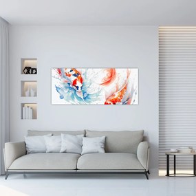 Obraz - Ryby (120x50 cm)