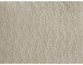 Béžová rozkladacia/s úložným priestorom rohová pohovka z textílie buklé (ľavý roh/s leňoškou) Roxelane – Bobochic Paris