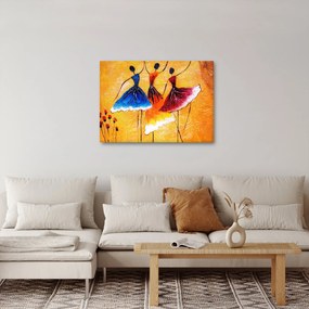 Obraz - Olejomaľba, baletky (70x50 cm)