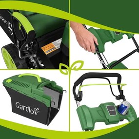 Benzínová kosačka s pohonom GARDLOV DriveXPro 196 cm³ - záber 51 cm, kôš 60 l