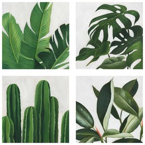 Manufakturer -  Štvordielny obraz Obľúbené rastliny Tropical Set I